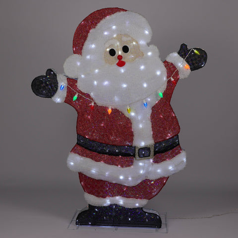 Christmas Santa W/ Led Light