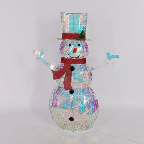 Christmas Pre-Lit Snowman Décor