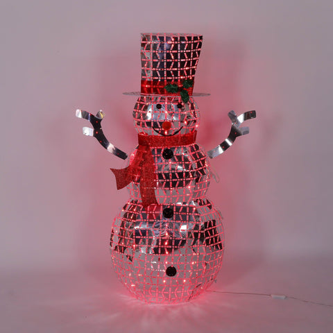 Christmas Pre-Lit Snowman Décor
