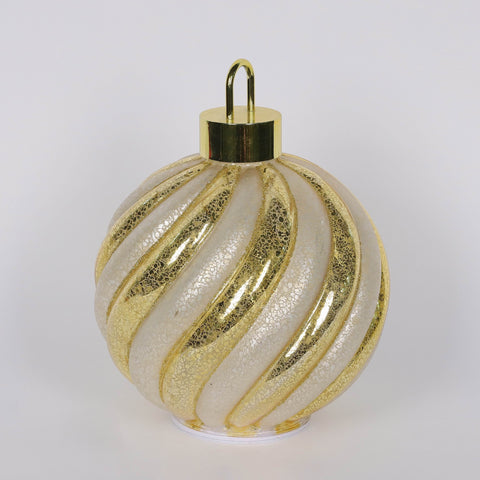 Christmas Plastic Ornament W/ Led Decor