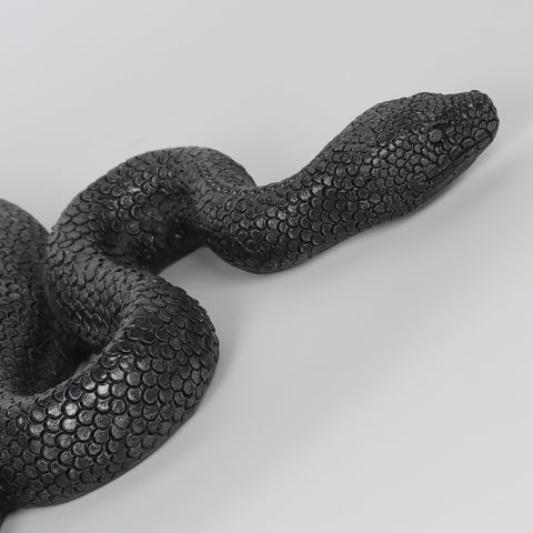 21*9.5*1.25'' Plastic Black Snake Décor