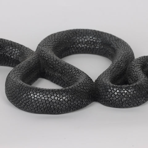 21*9.5*1.25'' Plastic Black Snake Décor