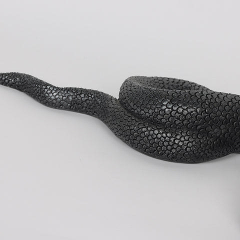 21*9.5*1.25'' Plastic Black Snake Décor