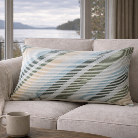 Digital  Cushion Cover - Front  & Back Cotton Casement, With Concealed Zip