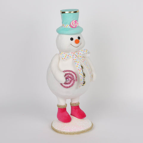 Christmas Snowman,Multi,15*15*40Cm