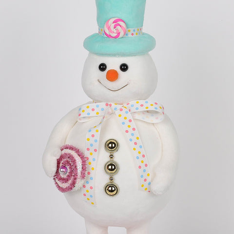 Christmas Snowman,Multi,15*15*40Cm