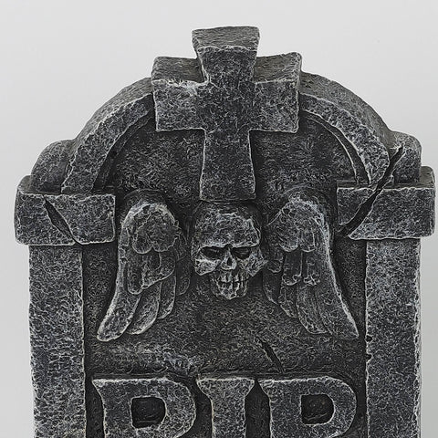 8.25*2.5*12.25"Rip Tombstone Décor