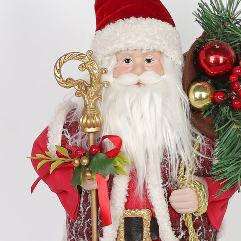 Christmas 9.0*5.5*19.0''Santa Décor | Christmas Decor | Festive Holiday Decoration