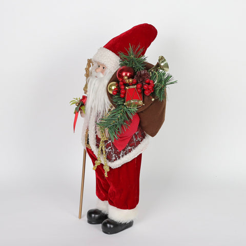 Christmas 9.0*5.5*19.0''Santa Décor | Christmas Decor | Festive Holiday Decoration