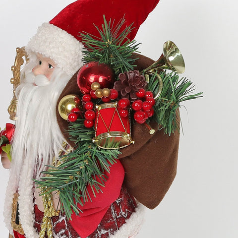 Christmas 9.0*5.5*19.0''Santa Décor | Christmas Decor | Festive Holiday Decoration