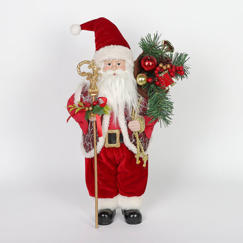 Christmas 9.0*5.5*19.0''Santa Décor | Christmas Decor | Festive Holiday Decoration