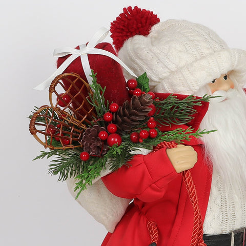 Christmas 14.5*8.5*19.75''Santa Décor | Christmas Decor | Festive Holiday Decoration