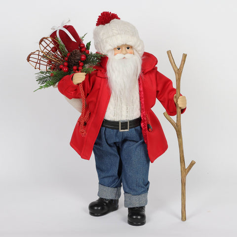 Christmas 14.5*8.5*19.75''Santa Décor | Christmas Decor | Festive Holiday Decoration