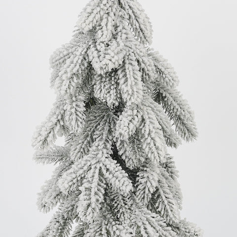 18" Snow Potted Tree