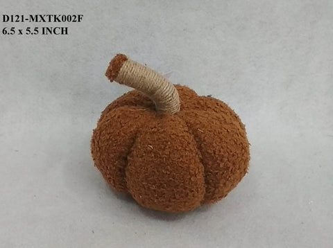 Fabric Fall Pumpkin