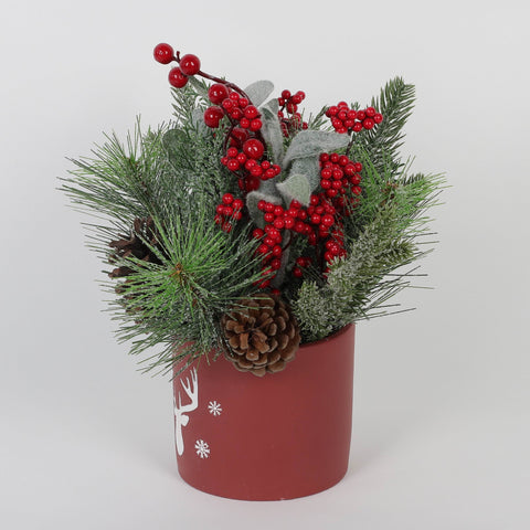 12"Rd Cement Pot Arr