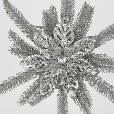 Christmas 9.5*2.6*13.2'' Tree Topper Décor