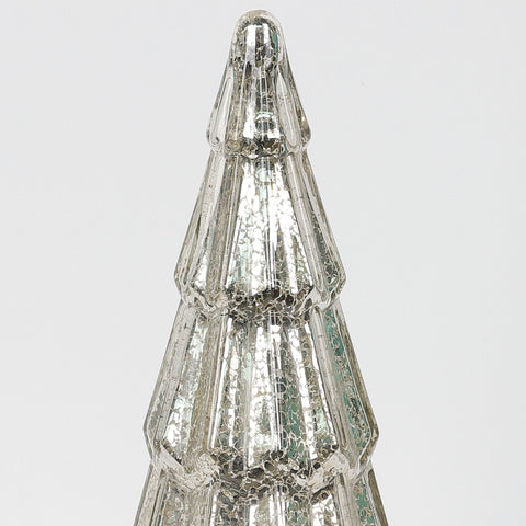 Christmas 6.0*14.25*0.0'' Glass Tree Décor W/Lite