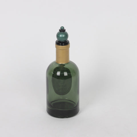 2.5*7.125'' Green Glass Bottle Décor