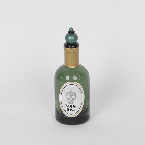 2.5*7.125'' Green Glass Bottle Décor