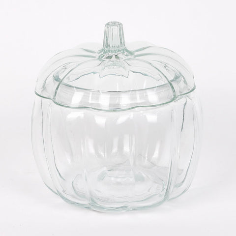 	(Hv) Pumpkin Glass Jar