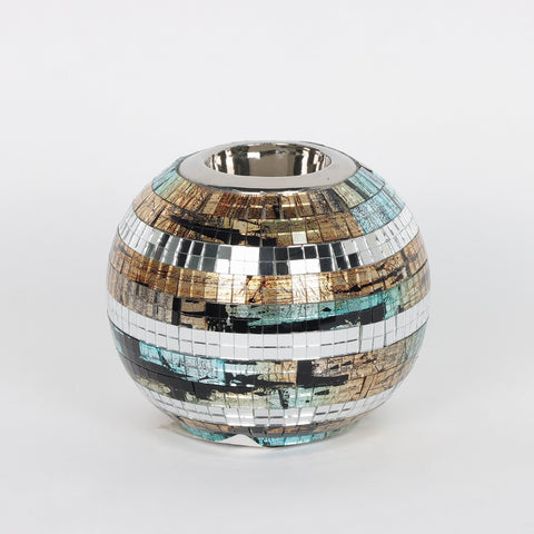 Set Of 2 Glass Pot  Decoration | Glass Vase | Table Centerpiece