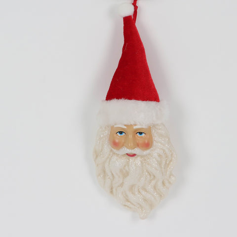 Christmas Santa Claus Head Ornament