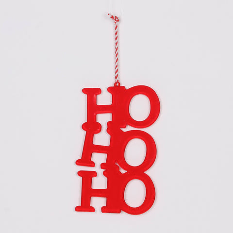 Ho Ho Ho Ornament