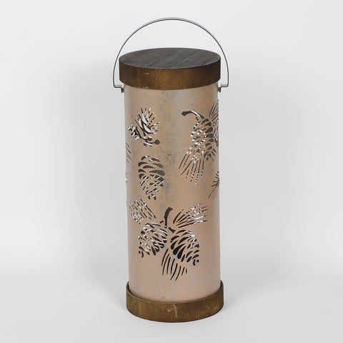 Christmas 8.0*21.0*0.0''Black  Metal Lantern Décor | Christmas Decor | Festive Holiday Decoration