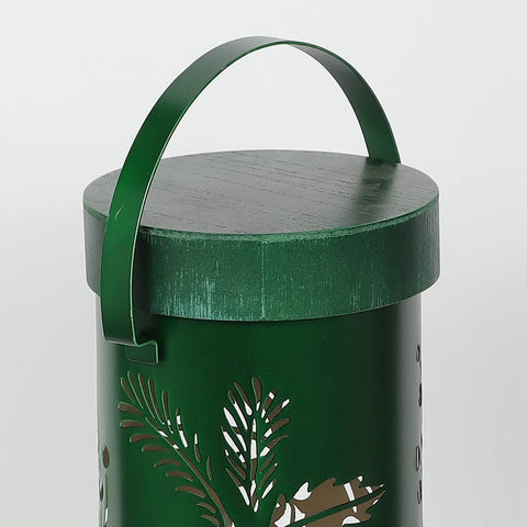 Christmas 8.0*17.0*0.0'' Metal Lantern Décor | Christmas Decor | Festive Holiday Decoration