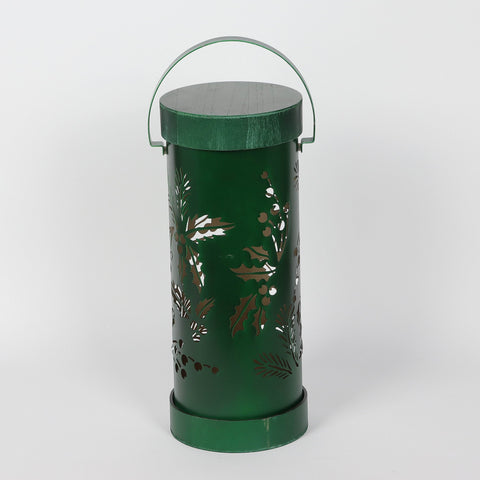 Christmas 8.0*17.0*0.0'' Metal Lantern Décor | Christmas Decor | Festive Holiday Decoration