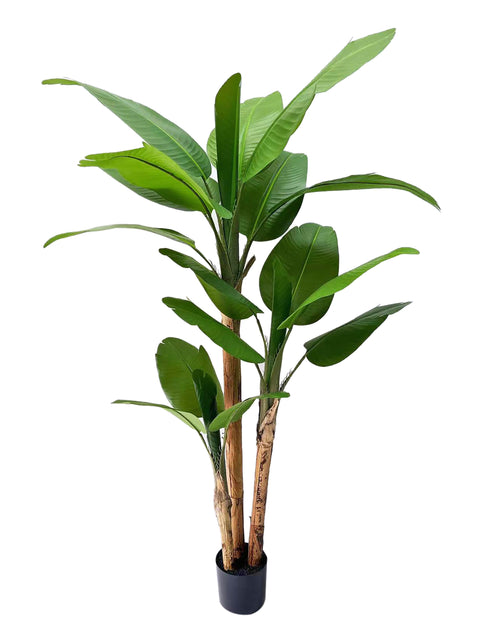 Artificial Banana Tree: Lifelike 71" Plant for Indoor and Outdoor Decoration