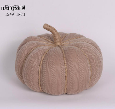 Fabric Fall Pumpkin