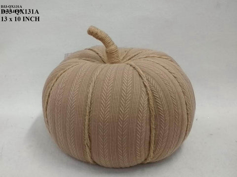 Fabric Fall Pumpkin