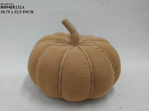 Fabric Fall Pumpkin