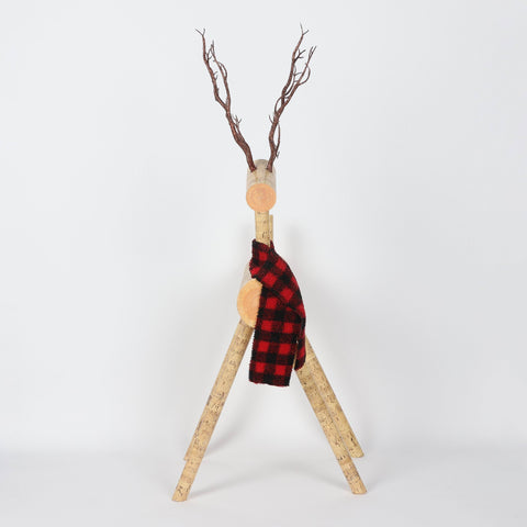 Christmas 19.0*17.0*35.5'' Deer Décor | Christmas Decor | Festive Holiday Decoration