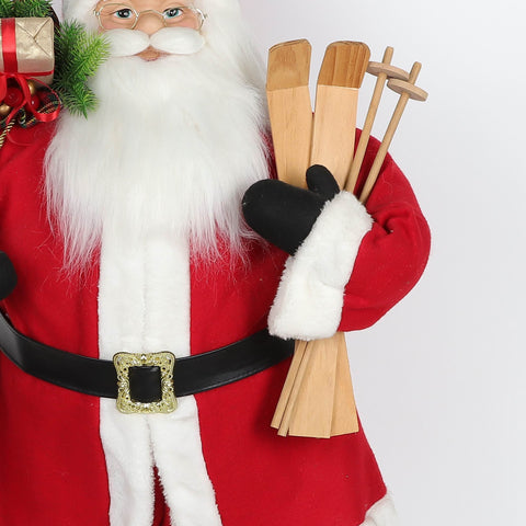 Christmas 21.0*15.0*38.0''Santa Décor | Christmas Decor | Festive Holiday Decoration