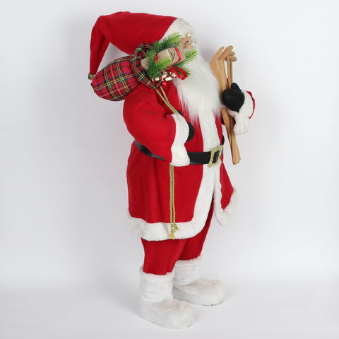 Christmas 21.0*15.0*38.0''Santa Décor | Christmas Decor | Festive Holiday Decoration