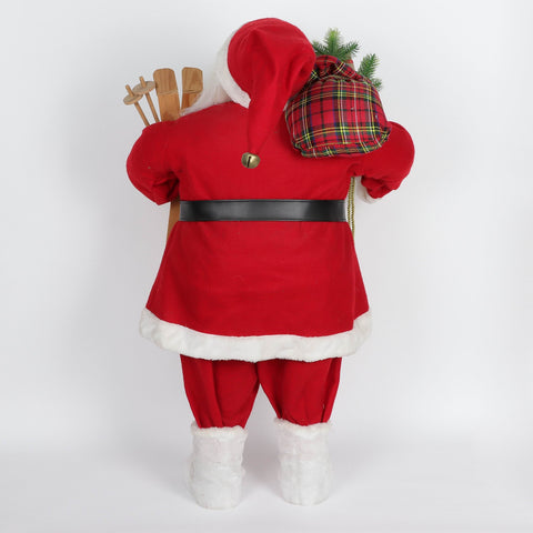 Christmas 21.0*15.0*38.0''Santa Décor | Christmas Decor | Festive Holiday Decoration