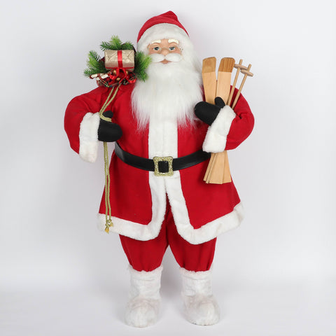 Christmas 21.0*15.0*38.0''Santa Décor | Christmas Decor | Festive Holiday Decoration