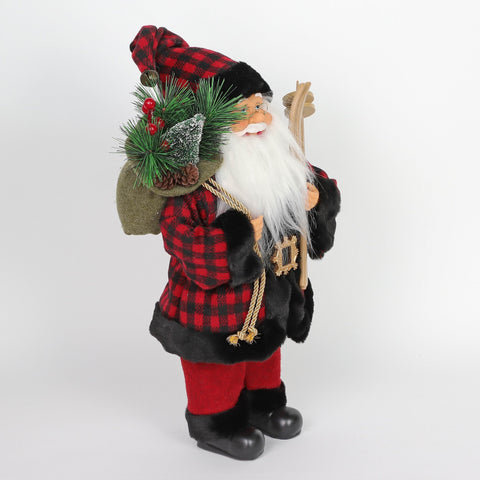 Christmas 12.0*5.0*17.0''Santa Décor | Christmas Decor | Festive Holiday Decoration