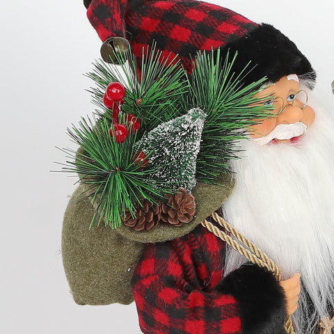 Christmas 12.0*5.0*17.0''Santa Décor | Christmas Decor | Festive Holiday Decoration