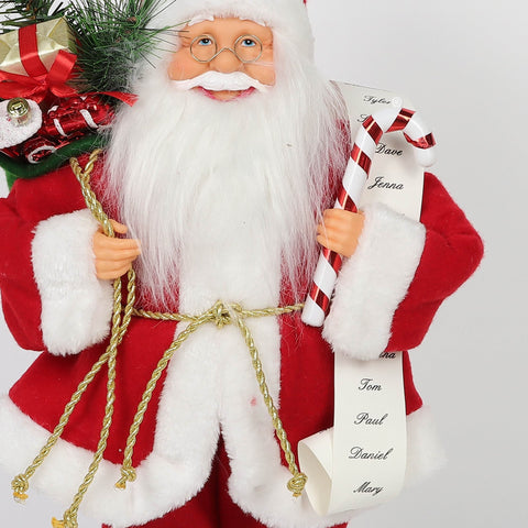 Christmas 10.0*5.5*18.0''Santa Décor | Christmas Decor | Festive Holiday Decoration