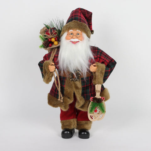 Christmas 10.0*6.0*18.0''Santa Décor | Christmas Decor | Festive Holiday Decoration