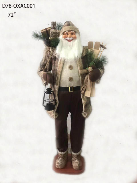 72" Christmas Santa
