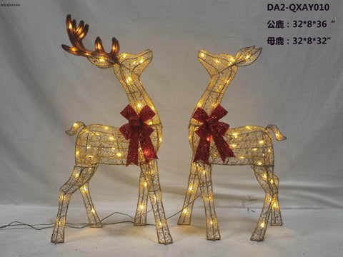 Christmas PRE-LIT OUTDOOR decor