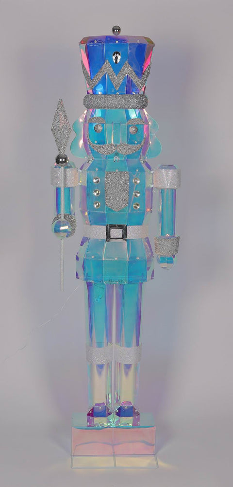 Prelit Prismatic Nutcracker 