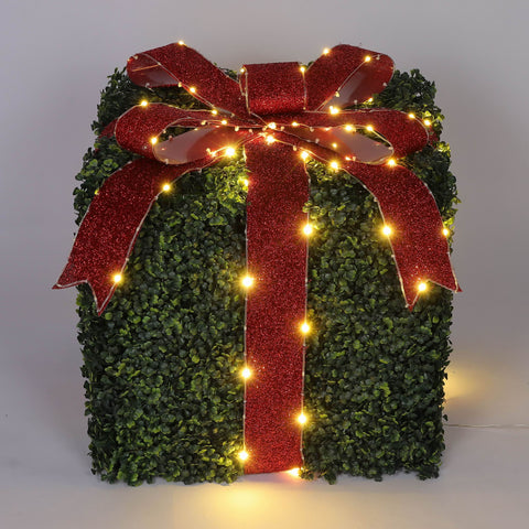 Christmas Pre-Lit Gift Box Décor