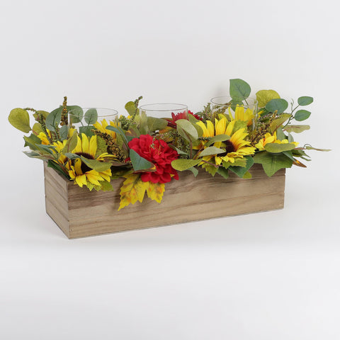 Fall Centerpiece Candle Holder