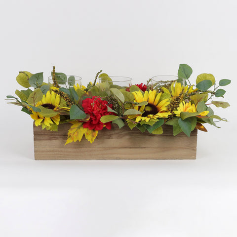 Fall Centerpiece Candle Holder